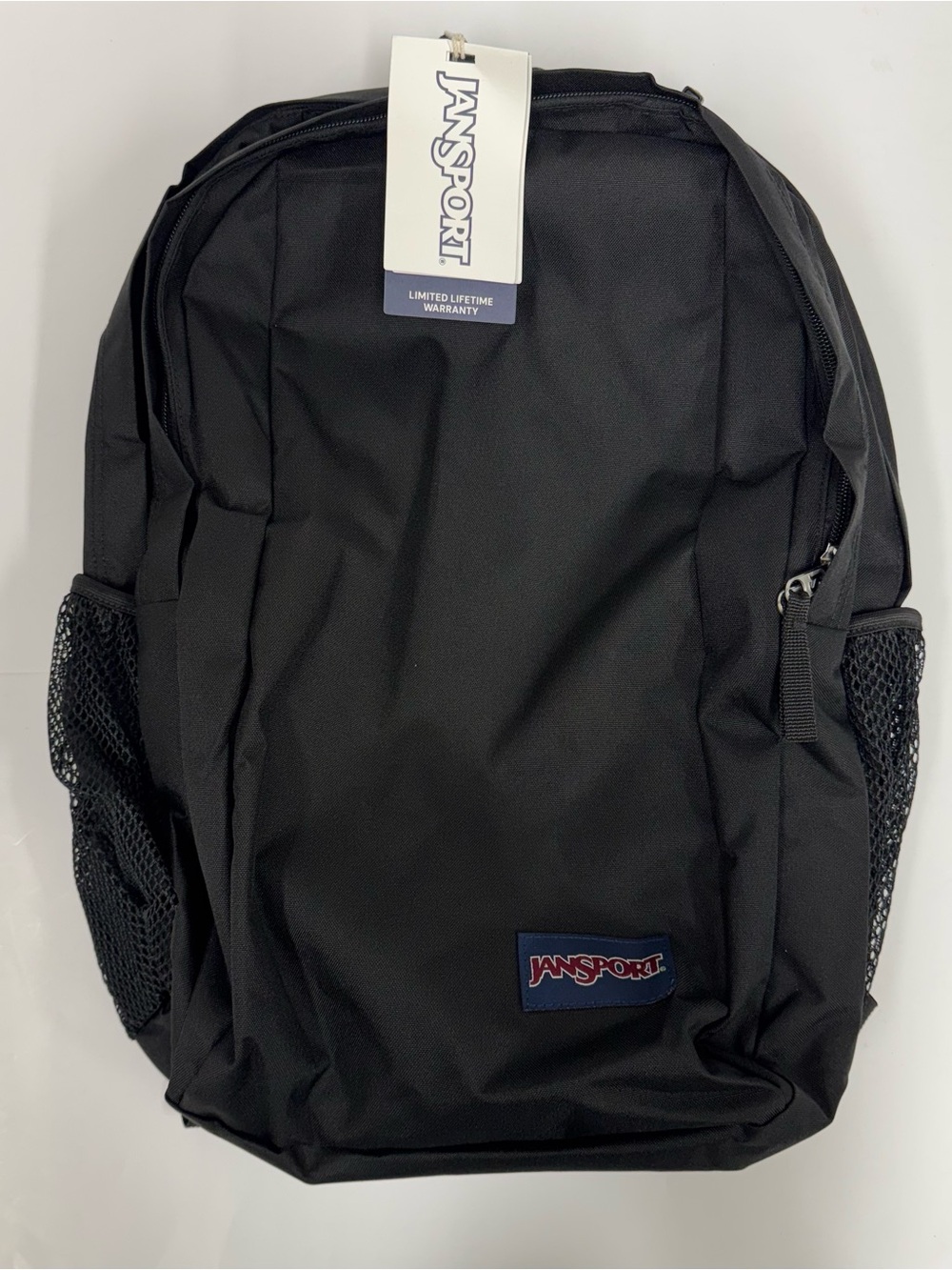 JanSport Campus Pack Backpack, Black, 32L Laptop School Travel Bag - New